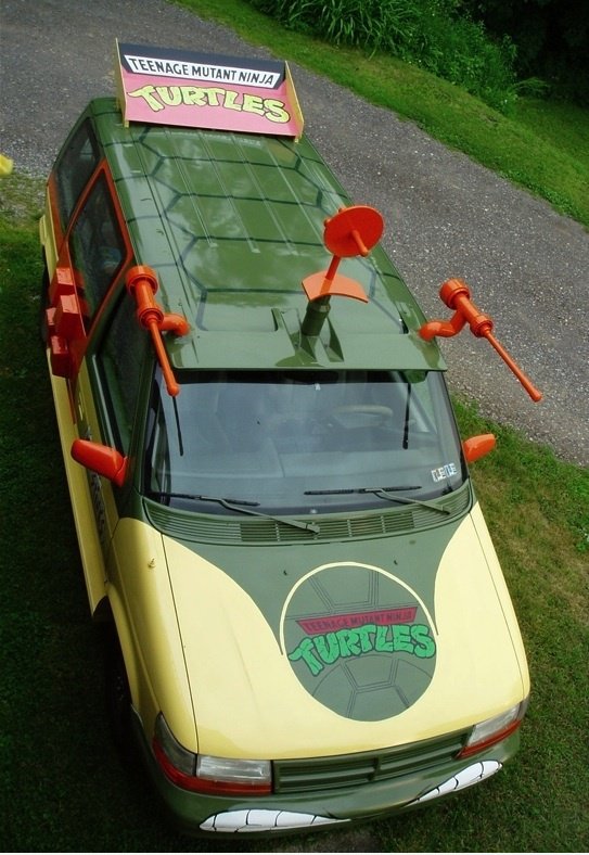 Real-life Ninja Turtles Van