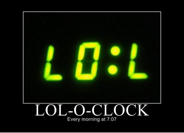 Was passiert, jeden Morgen um 7.07?