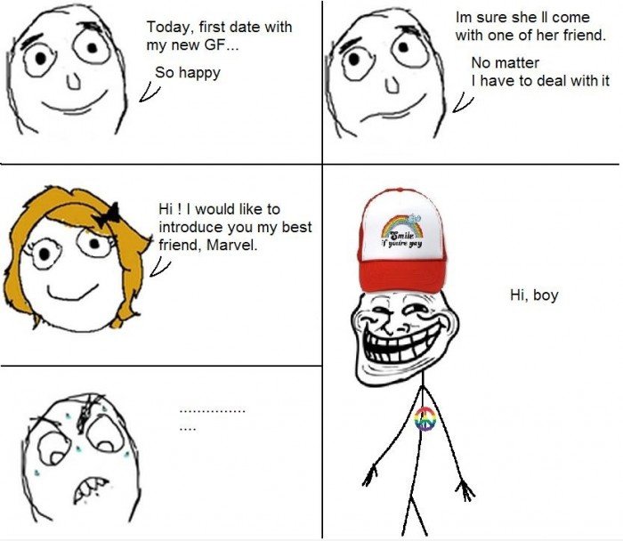 Homosexuell troll