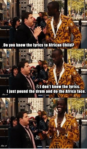 African Gesicht