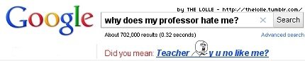 Warum mein Professor mich hassen?