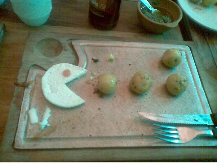Eine kolumbianische Version von Pacman: Arepacman