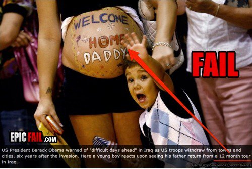 Welcome Home Daddy!