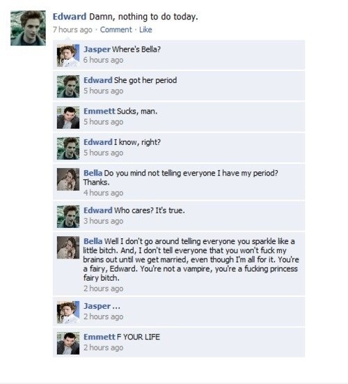 Edward auf Facebook