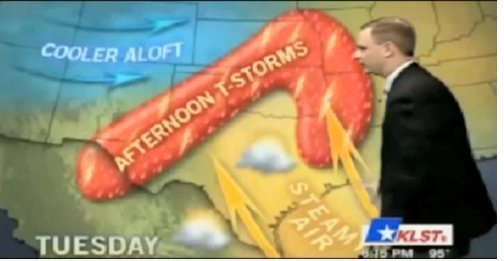 Tumescent Unwetterwarnung
