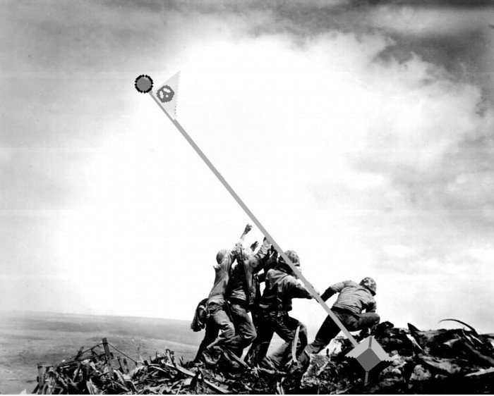 Raising the Flag Pole