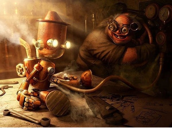 Steampunk Pinocchio