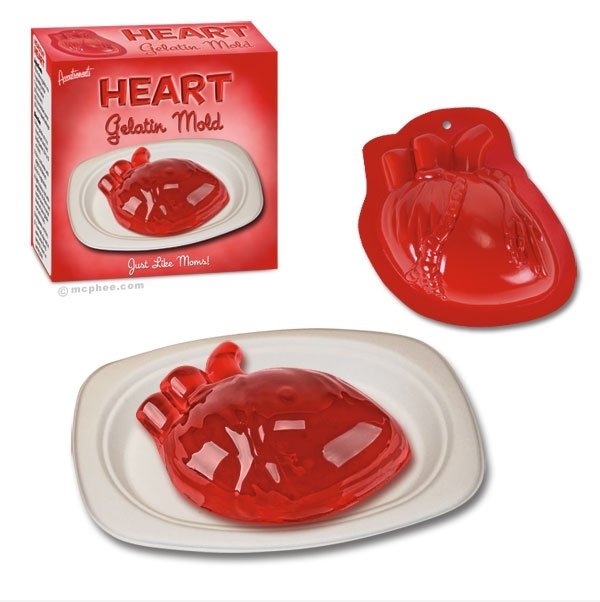 Herz Gelatineform