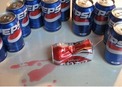 Schlechte Coca Cola