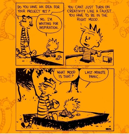 Calvin und die Kreativität