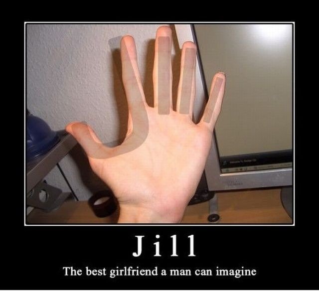 Jill in meiner Hose.