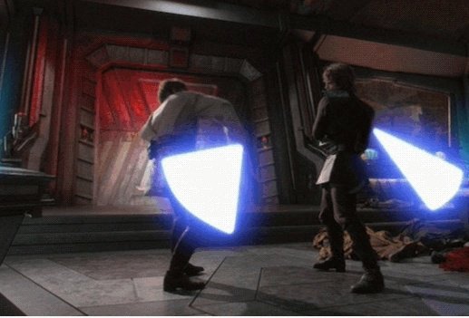 Alle Star Wars Prequels in einem. Gif