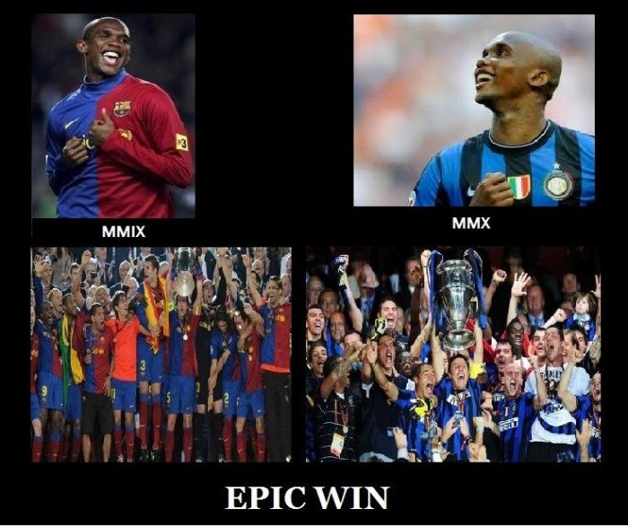 Eto'o Epic Win