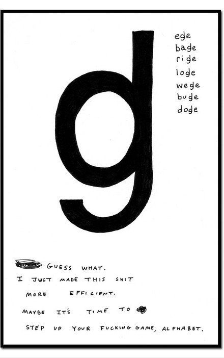 Alphabet Tweak: Diese macht zu viel Damned Sense.