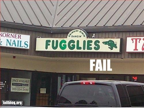 Name der Bar FAIL / WIN?