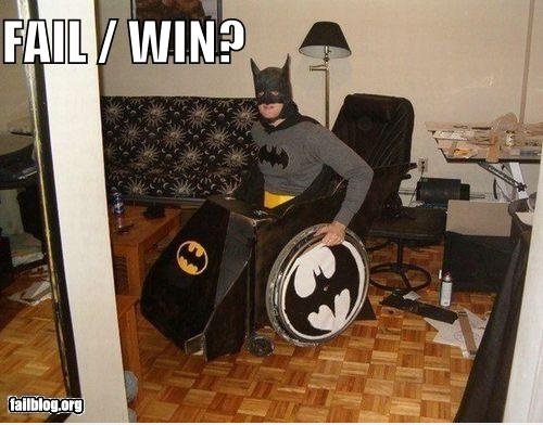 Rollstuhl Batman