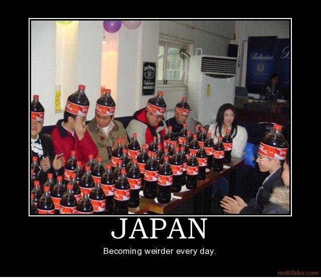 Japan, Becoming Weirder Every Day ...