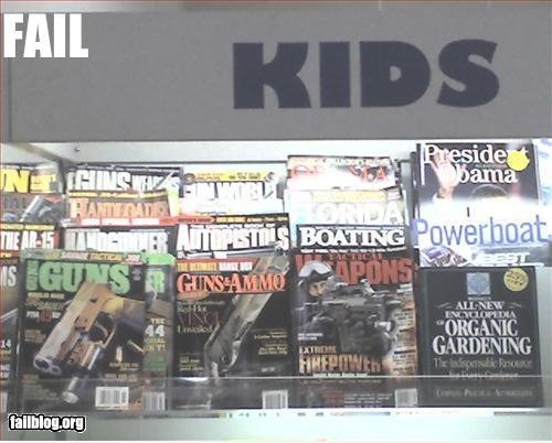 Kids Section FAIL