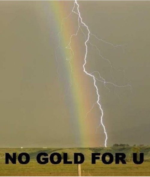 NO GOLD