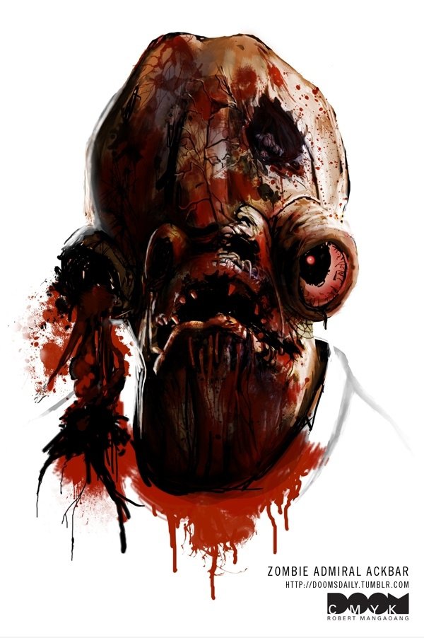 Zombie Admiral Ackbar