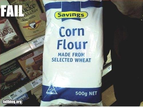 Ingredient FAIL