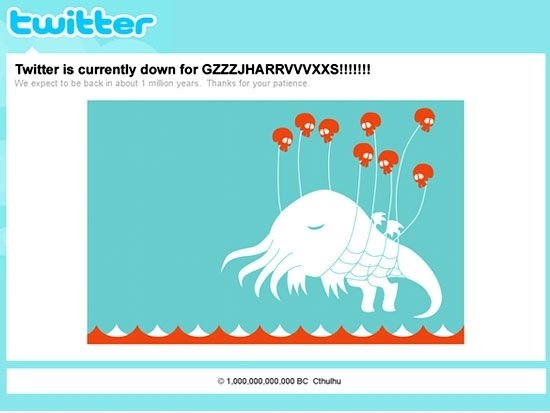 Twitter Ã¼ber der KapazitÃ¤t