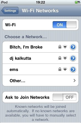 WiFi-Netzwerk-Name - Sind wir nicht alle?