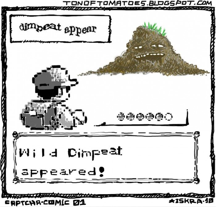 Captcha Comic - Dim Peat