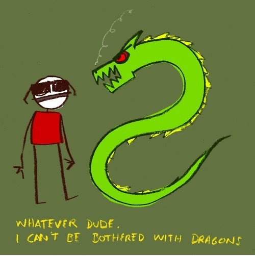 Kein Drachen
