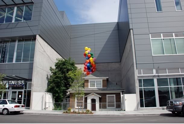 Echte Mr.Fredricksen 's Haus (UP-Film)