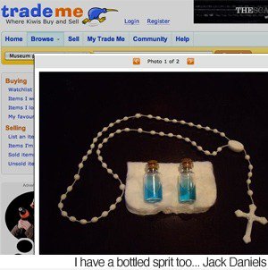 Bottled 'Geister' online versteigert