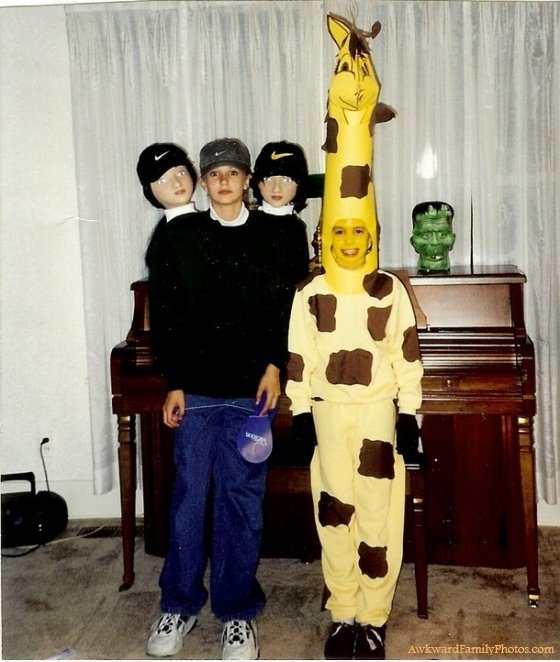 3 Köpfe und Giraffe