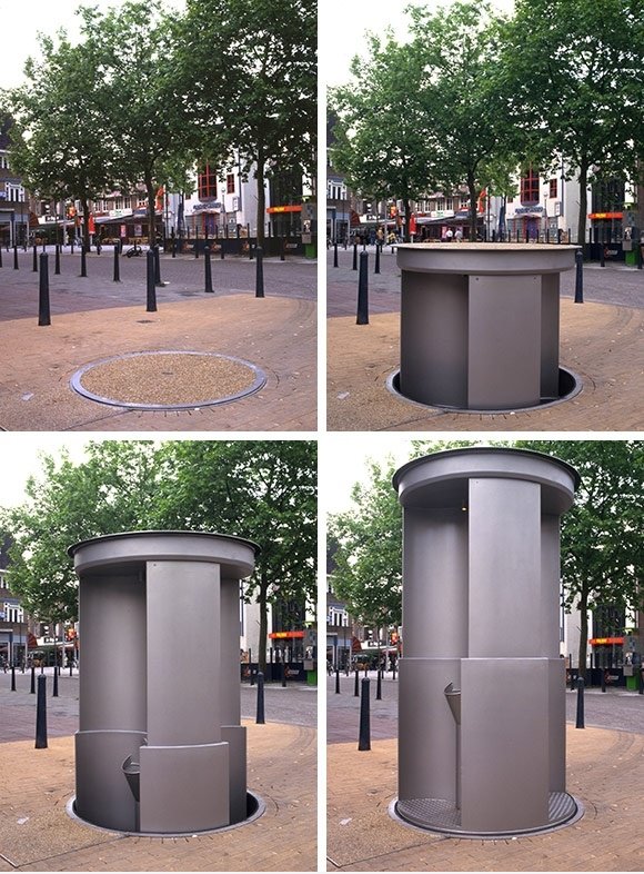 Urilift Public Pop-Up Toilette