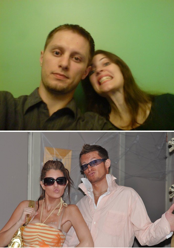 Für Halloween, gingen wir als trendy douchebags.