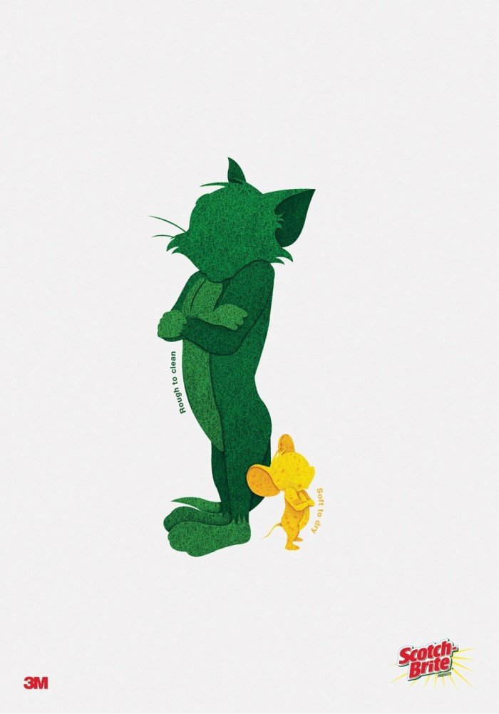 Scotch Brite: Tom & Jerry