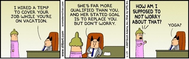Dilbert: Yoga?