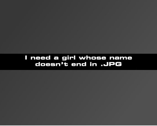 Ich brauche ein Mädchen ...