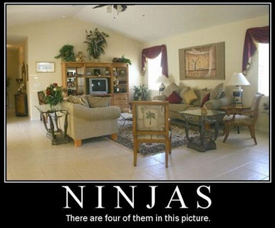 Mindfuck 4 ninjas verstecken sich