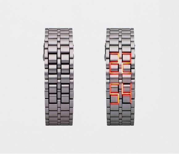 Faceless LED Watch