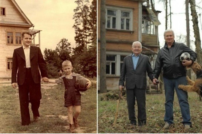 Vater und Sohn