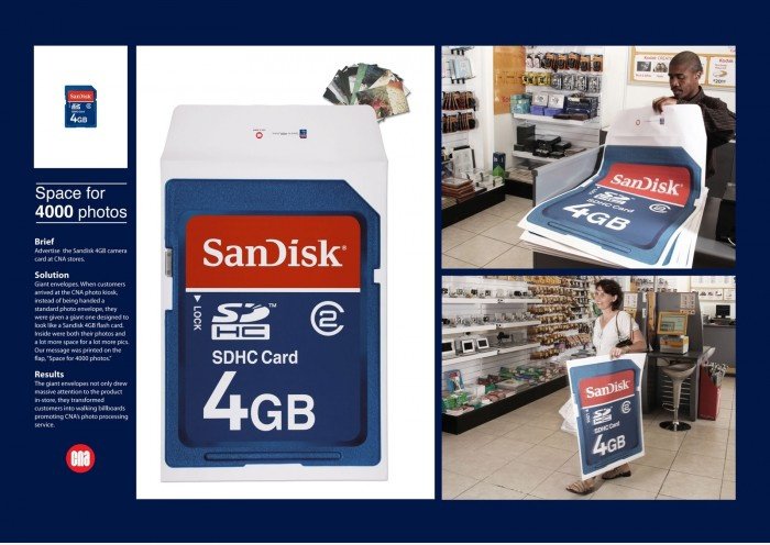 Sandisk: Platz für 4000 Fotos