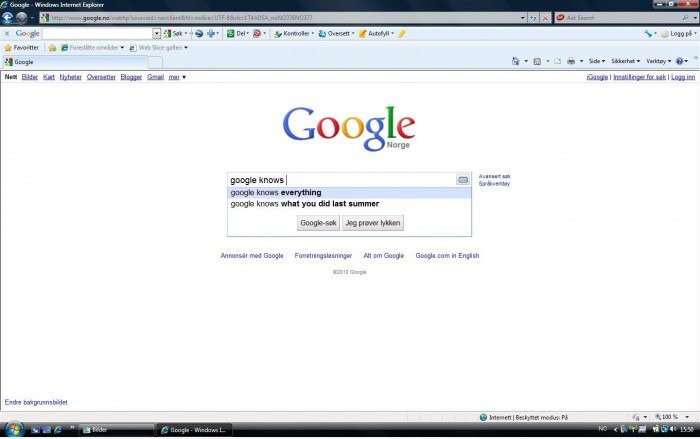 Google weiß