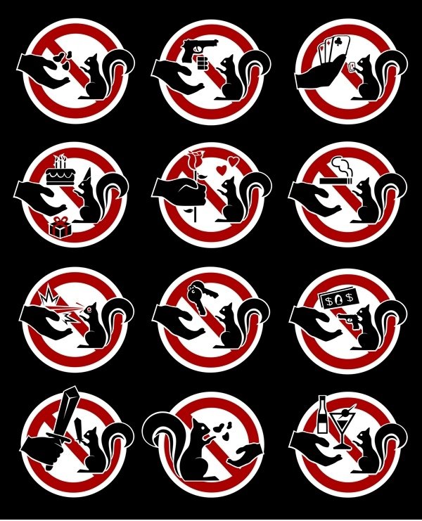 Bitte nicht ______ die Wildlife