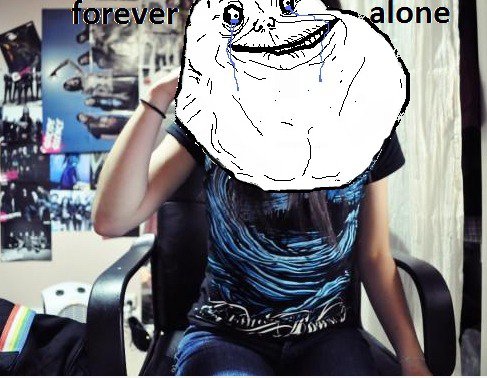 Immer allein
