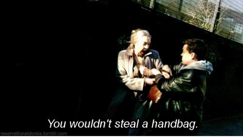 Sie würden nicht stehlen eine Handtasche