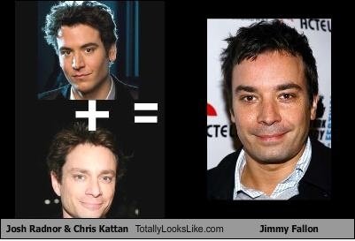 Josh Radnor + Chris Kattan = Jimmy Fallon
