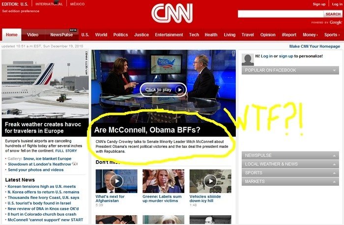 Wie können unsere Kinder lernen richtiges Englisch, wenn CNN ist wie das?