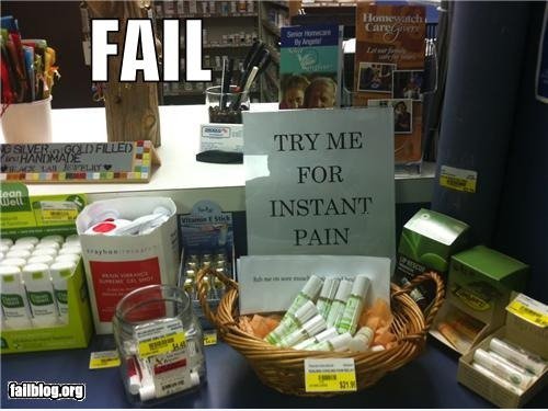Produkt FAIL