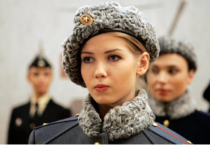Russische Armee. Bitte verhaften Sie mich.