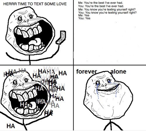 Forever ... allein